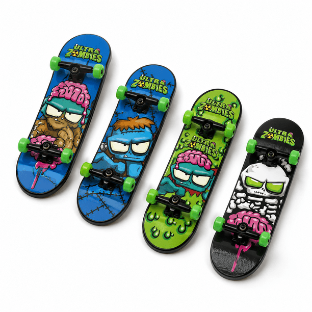 Juguete Finger Skate Zombie 4 Unidades - Ultra Zombies | Lider