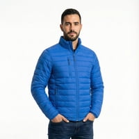 T-World - Parka Térmica Ultraliviana Hombre Light Abrigo Invierno Azulino