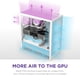 thumbnail image 3 of Funda para videojuegos para PC NZXT H5 Flow 2024 ATX Mid-Tower blanca, 3 of 9