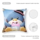 thumbnail image 5 of Tuxedo Sam Fundas de almohada de terciopelo con tema, regalos de funda de almohada, decoración para el hogar, cojín de lanzar, regalo de cumpleaños para fans y parejas.30*30cm., 5 of 6