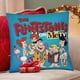 thumbnail image 4 of Los Picapiedra Fundas de almohada de terciopelo con tema, regalos de funda de almohada, decoración para el hogar, cojín de lanzar, regalo de cumpleaños para fans y parejas.61*61cm., 4 of 6
