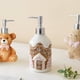 thumbnail image 1 of MEGICOT Botella Disp. Desinfectante Manos con Hombre Navidad, Casa Pan Jengibre y Oso, Botella vacía recargable 200 ml, apta para baño, gel de baño y champú, accesorios de baño a la moda, 1 of 7
