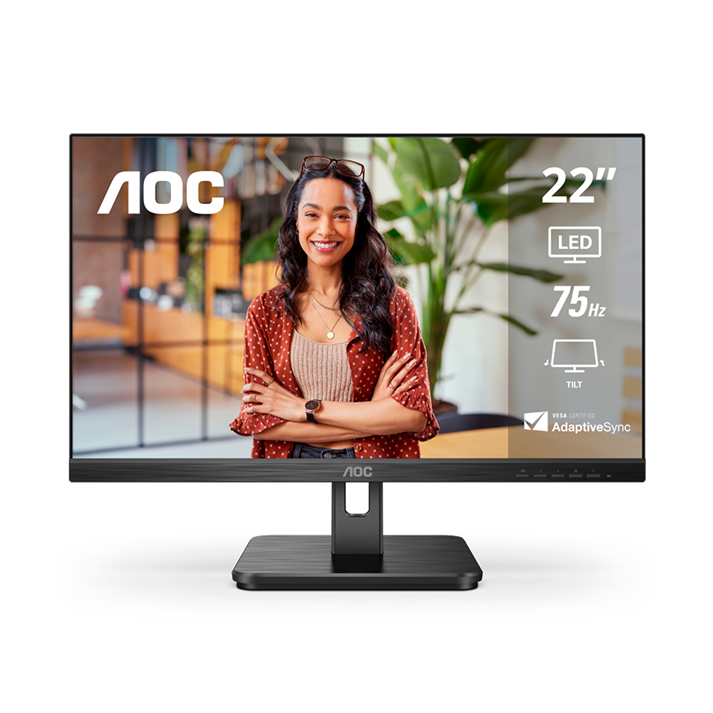 Monitor Aoc 22"" Va Fhd 75Hz 22E2Hm