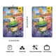 thumbnail image 2 of Team Umizoomi Portapapeles de acrílico A4, tamaño carta estándar, carpeta con clip 31.8x 21.5CM para estudiantes, profesores y oficina, 2 of 6