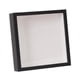 thumbnail image 3 of Caja de sombras con marco para boleto de viaje, aventura, recuerdo, caja de madera con ranura en la parte superior para exhibición de pared de mesa de 20 cm x 20 cm x 45 cm, 3 of 5