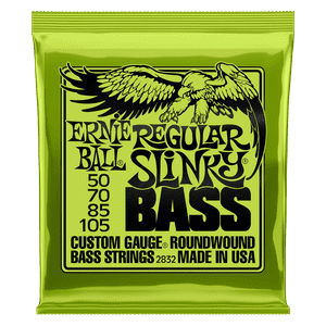 Set De Cuerdas Para Bajo Ernie Ball Regular Slinky Nickel 50 - 105