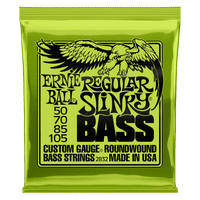 Set De Cuerdas Para Bajo Ernie Ball Regular Slinky Nickel 50 - 105
