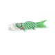 thumbnail image 2 of Cometa Japonesa Con Bandera De Pez, Manga De Viento De Carpa, Decorativa Para Sushi, Bar, Patio Trasero, Verde, 2 of 5