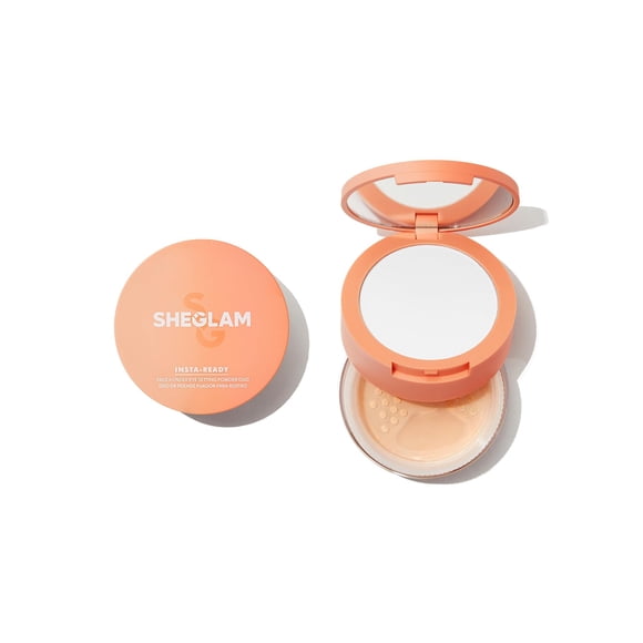 Polvo facial SHEGLAM Insta-Ready de lino natural suelto para debajo de los ojos