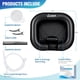 thumbnail image 3 of Lavabo inflable para champú portátil Cehim, negro, 3 of 8