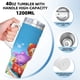 thumbnail image 5 of Las Aventuras de Juego de Dylan Vaso aislado de acero inoxidable con asa, diseño temático, regalo para familia, amigos y fans; incluye pajita y encaja en el portavasos estándar, 40 oz, 5 of 6