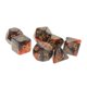 thumbnail image 5 of 7 Uds Dados Digitales Multicara D4 D6 D8 D10 D12 D20 Para Juegos De Mesa Juguetes Accesorios Café Negro, 5 of 5