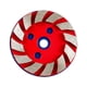 thumbnail image 2 of Disco de amolar de diamante para hormigón, accesorios para amolar en ángulo, disco de para piedra, granito, cemento, baldosas de cerámica y hormigón. rojo, 2 of 5