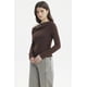thumbnail image 2 of Polera Mujer Ajustado Café Oscuro, 2 of 4