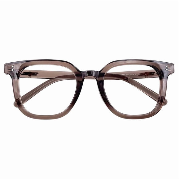 Lentes de Lectura GLASAOTO Cuadrados Sobredimensionados Marrón 1.00