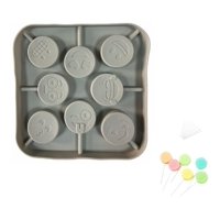 Genérico - Molde Silicona Moldes De Cakepop Molde Para Paletas Emoji