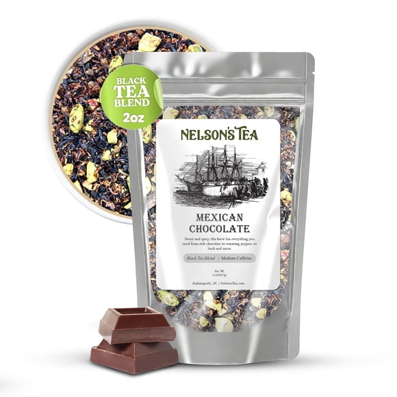 Té Nelson's Chocolate Mexicano en Hoja Suelta 57 g