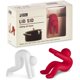 thumbnail image 1 of Tapa elevadora para ollas con forma de mono Business Lid Sid, de silicona, resistente al calor, 1 of 8