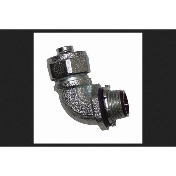 Conector Sigma Electric ProConnex de 1/2 pulgada de hierro galvanizado 90°