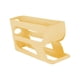 thumbnail image 3 of Dispensador De Huevos Con Ruedas Para Gabinete De Cocina, Hogar, Amarillo, 3 Niveles, 3 of 5