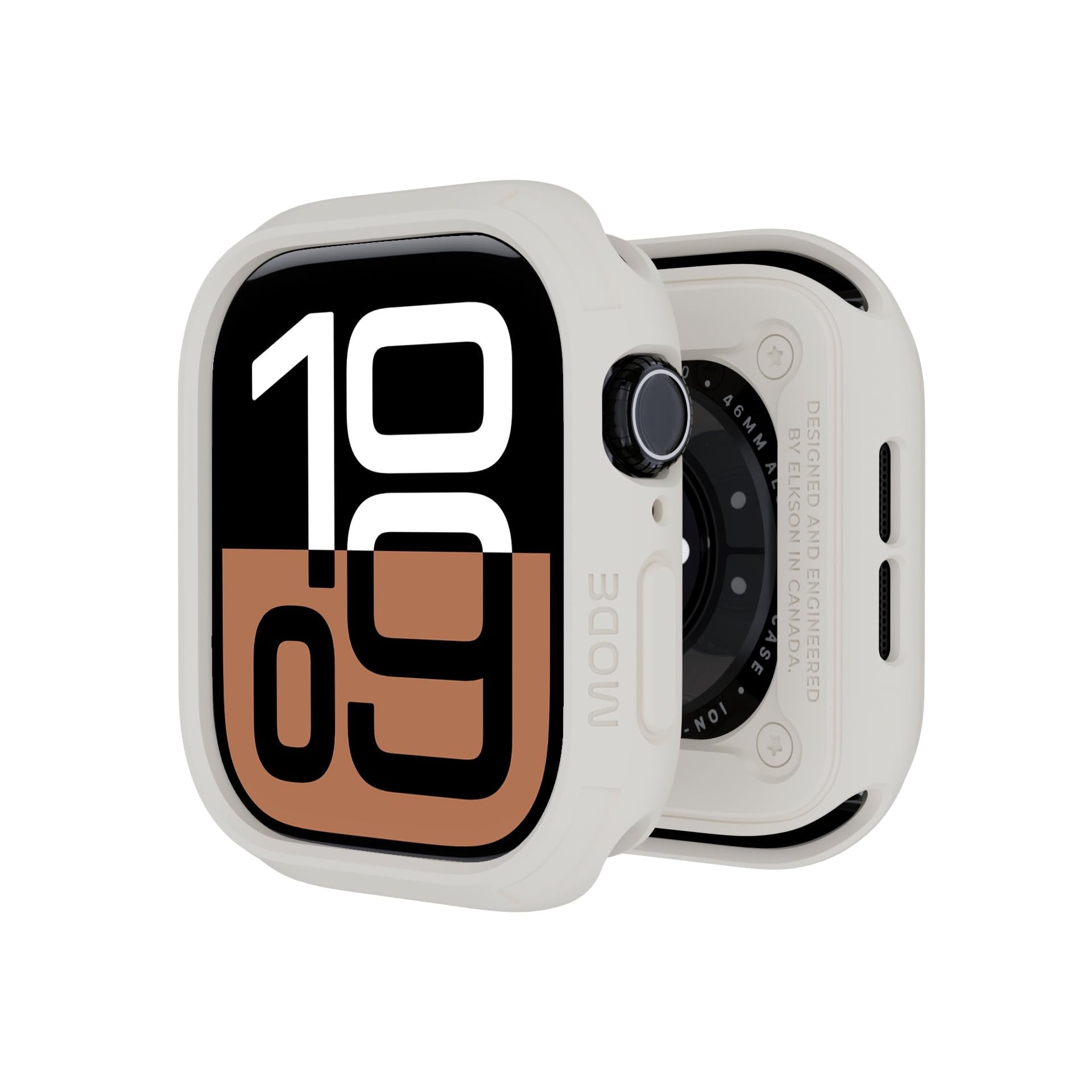Elkson - Funda Protectora Compatible Con Apple Watch De 46 Mm De La Serie 11 10