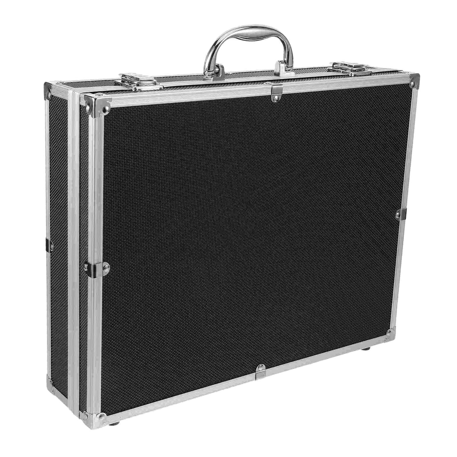 Bothyi - Estuche De Almacenamiento Para Micrófonos Caja De Herramientas De Aluminio Resistente Para Micrófonos Tarjeta De Sonido