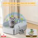 thumbnail image 4 of Arenero Gatos Grande BaÃ±o Sanitario Acero Inox Con Pala Gris, 4 of 7