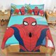 thumbnail image 3 of Spiderman Crawl 3 Piece Bed Set - Includes Reversible Comforter & Sheet Set Bedding - Fade Resistant Microfiber Twin, 3 of 5