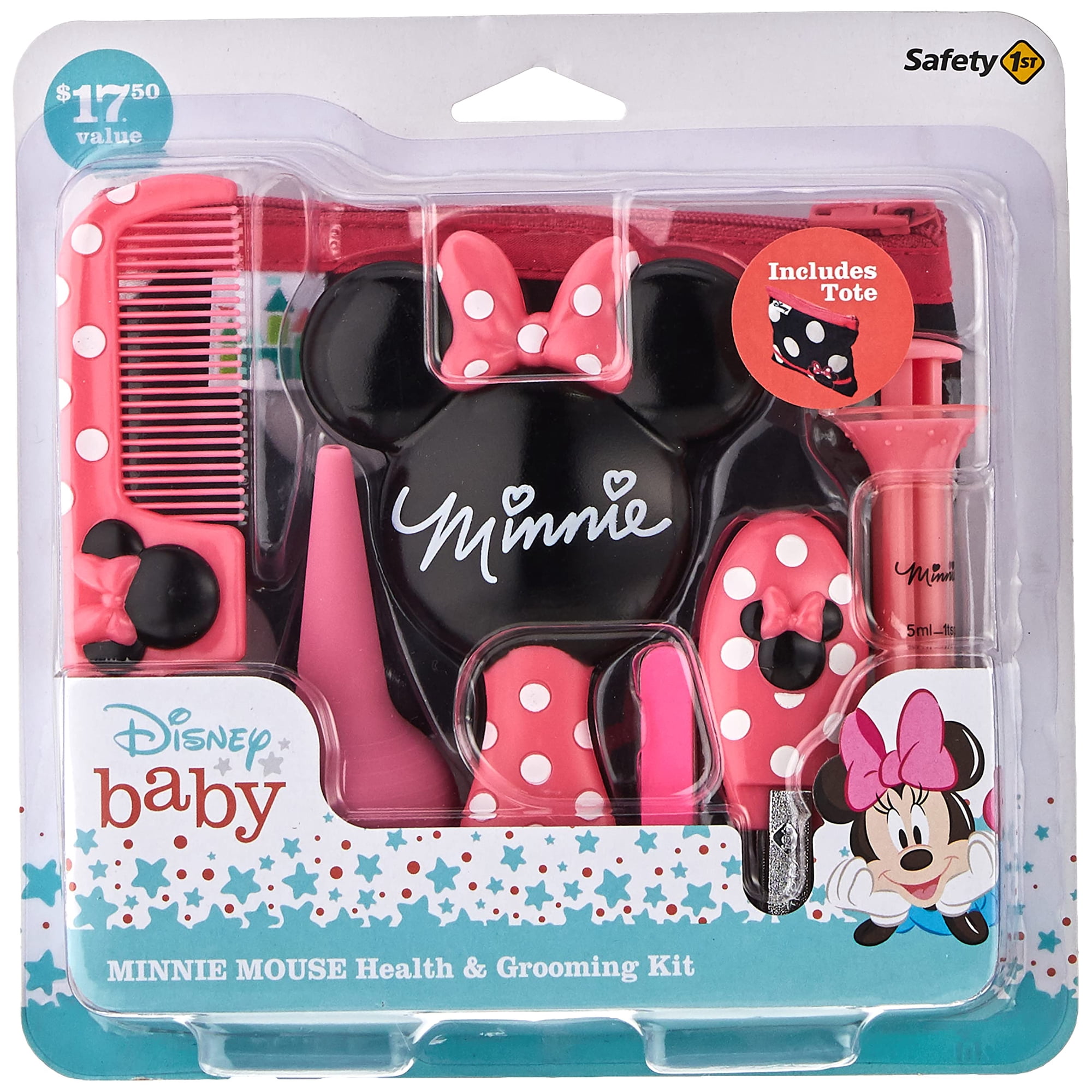 Kit De Salud Y Cuidado Personal Disney Baby Minnie Con Funda De Transporte