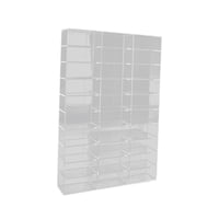 Bothyi - Vitrina Transparente Para Modelo De Coche 1/64 Con Vitrina Antipolvo Para Regalos, 30 Rejillas