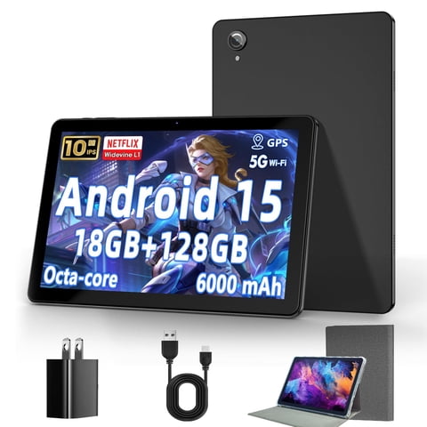 Tablet Aobante Android 15 De 10 Pulgadas, 18 Gb De Ram, 128