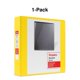 thumbnail image 5 of Binder Staples ST60223, 2 pulgadas, 3 anillos con vista en D, amarillo, 5 of 6