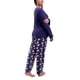 thumbnail image 2 of Pijama Micropolar Mujer 8530 Azul XXL, 2 of 2