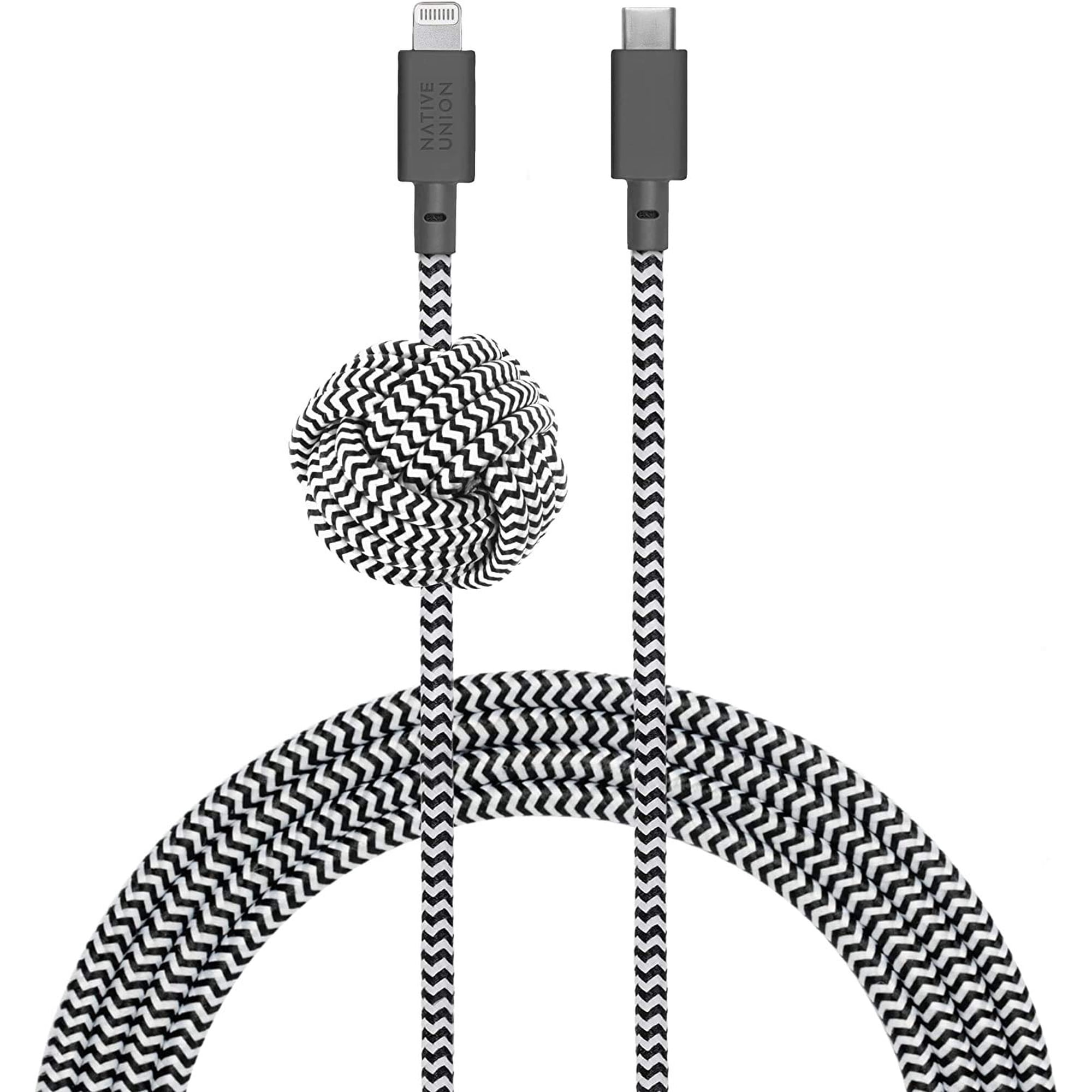 Cable De Carga Native Union Night Cable De 3 M Usb-c A Lightning