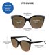 thumbnail image 4 of Gafas de sol Knockaround estilo cat eye polarizadas UV400, 4 of 5