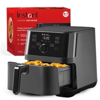 Air Fryer Instant Pot Vortex De 5.7 Cuartos De Galón Con Programa Personalizado, Color Negro
