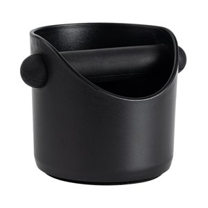 Magideal - Cubo De Café Exprés Con Barra De Extraíble, Cubo De Basura De Café Molido Pequeño Para Cafetería, Accesorios Para Máquina De Café Exprés, Posos Negro