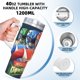 thumbnail image 5 of Vaso Térmico de Acero Inoxidable Power Rangers Desmarcar 40 oz, 5 of 6