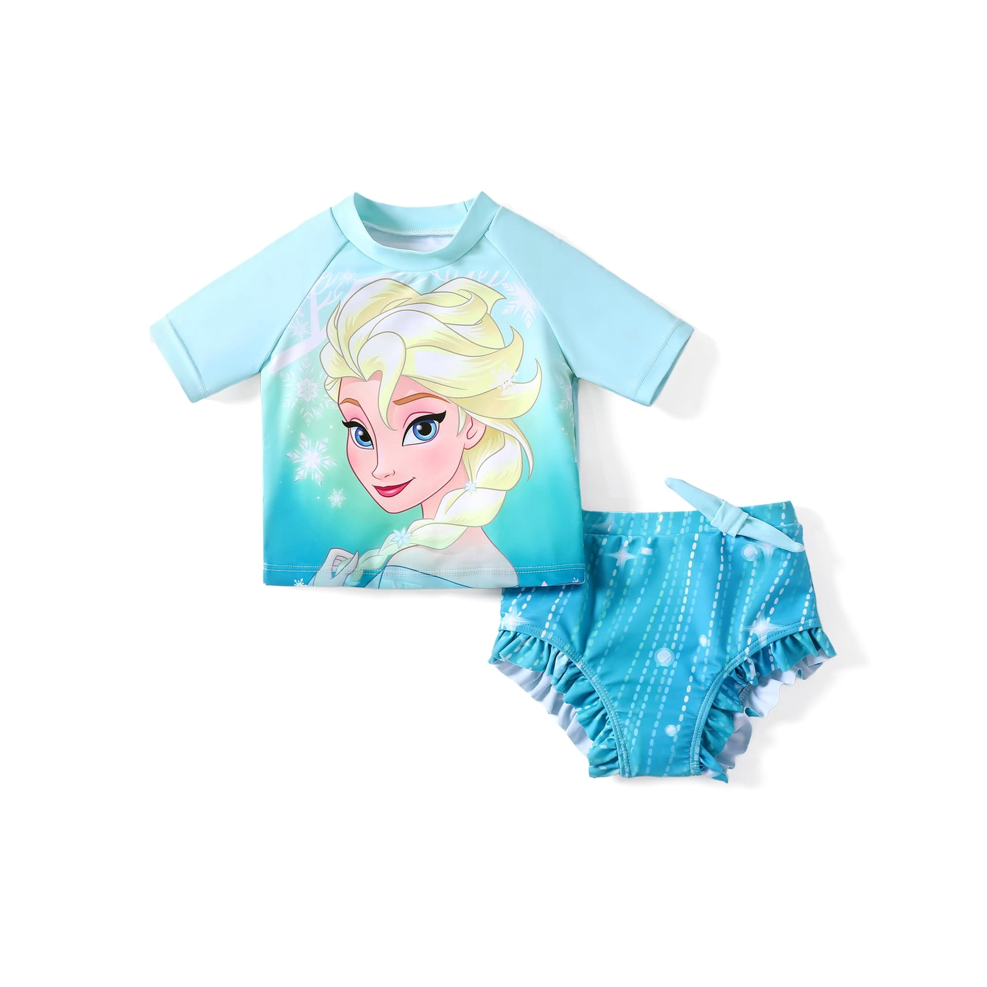 Traje De Baño Disney Princess Frozen Elsa Tankini Para Niña De 8 A 9 Años