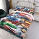thumbnail image 3 of Los Súper Héroes de Marvel Conjunto de sábanas temático, trío de piezas, cómodo y amigable con la piel, diseño único, regalo de decoración para el hogar para familiares, amigos y fans,135cm *200cm, 3 of 6