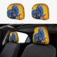 thumbnail image 1 of Hitpig Funda Protectora Universal para Reposacabezas de Coche, Funda Elástica para Reposacabezas de Asiento de Auto, Funda de Tela Antipolvo, Accesorios de Interior 2 Piezas, 1 of 6