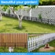 thumbnail image 5 of Panel de cerca de metal negro Getlay 22 ft (L) × 41 cm (A), 5 of 7