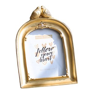 Magideal - Marco De Fotos De Estilo Vintage Rústico Antiguo Montado En La Pared / Soporte De Fotos De Mesa Artesanía Marco De Exhibición De Fotos Para Estantería , 7 Pulgadas