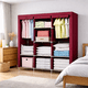 thumbnail image 2 of Armario Organizador De Closet Ropero Armable Portatil Tela, 2 of 3