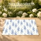 thumbnail image 3 of Papel de regalo SHSEEN 50 × 70 cm con diseño floral azul – 2 hojas, 3 of 7
