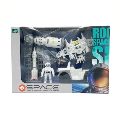 Estación Espacial 6Pcs Magnetics