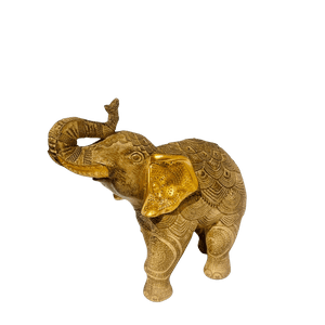 Decostilo - Adorno Figura De Elefante Zen Buda 22X31Cm
