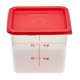 thumbnail image 2 of Contenedor de almacenamiento Cambro CamSquare 6 qt Translucent, 2 of 2