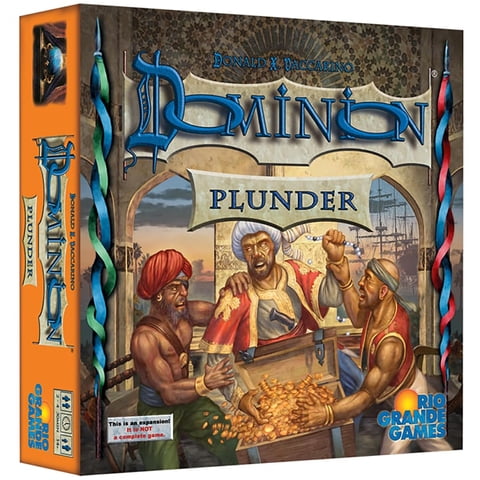 Juego De Cartas De Expansión Dominion Plunder Rio Grande Games