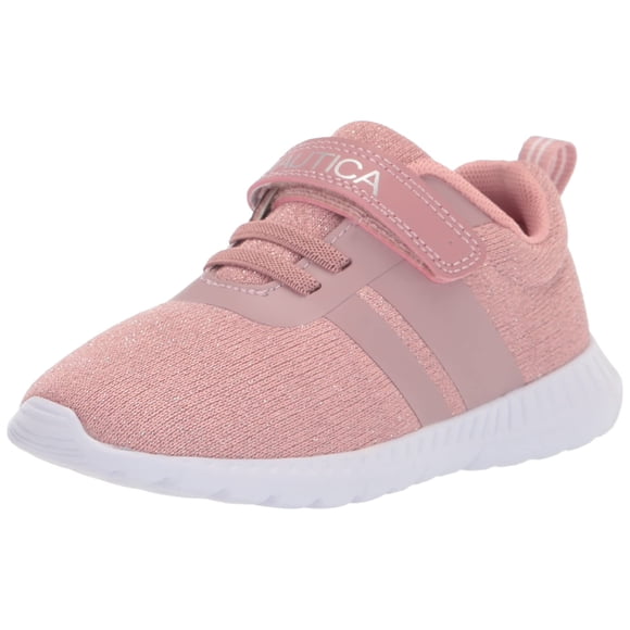 Zapatillas de correr para niños y niñas Fashion Sneaker Nautica, talla 8, color malva